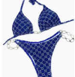 Chain bikini swimsuit
