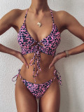 Split swimsuit bikini swimsuit
