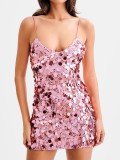 Chain bead irregular dress