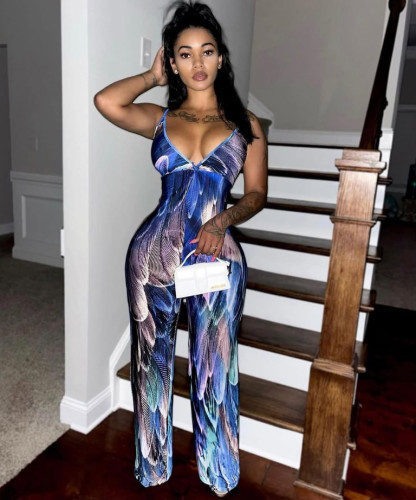 Jumpsuit printed jumpsuit