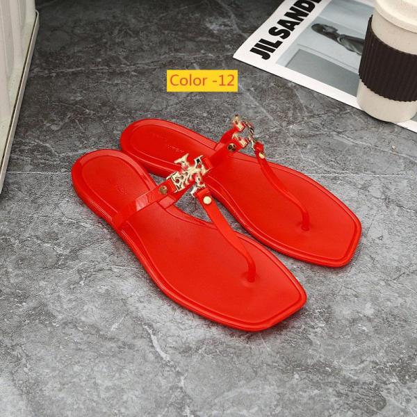 Beach flip flops flat sandals