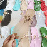 Beach flip flops flat sandals