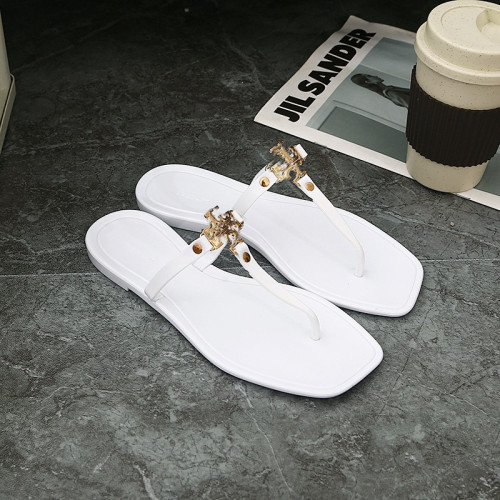 Beach flip flops flat sandals