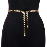 Metal waist chain, thin waist belt, waist rope, waist chain