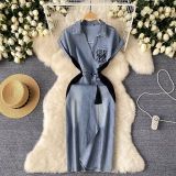 Denim dress