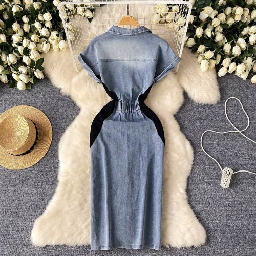 Denim dress