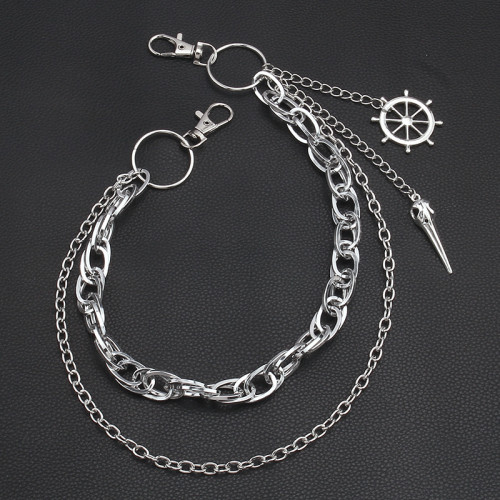Beak-headed pants chain hip-hop pants accessories