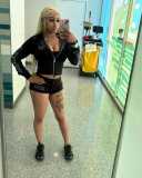 Diamond hot jacket shorts two-piece set