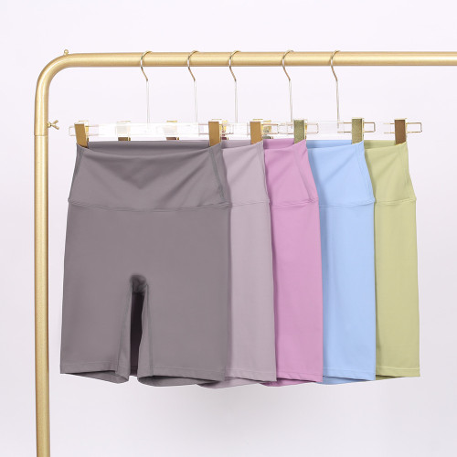 LU848450352741 LU cropped high waisted yoga pants, sports shorts