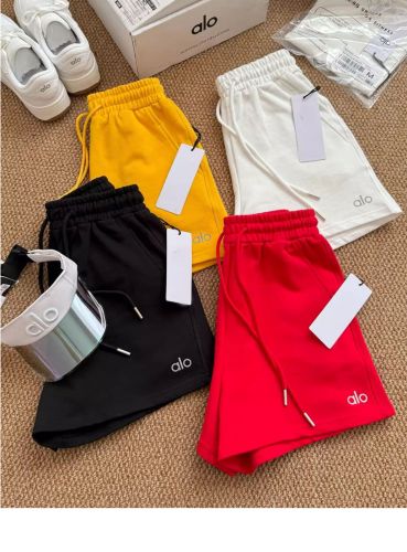 Letter print sports loose straight leg wide leg pants