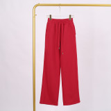 Drawstring loose pants, sports and fitness pants LU901597477964