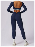 Yoga suit, tight fitting sportswear for women TZ8605
