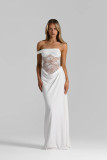 Strap lace dress