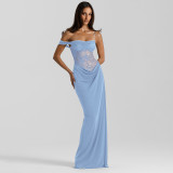 Strap lace dress