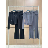 Hooded Pullover and Pants Set