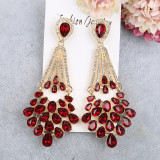 Crystal earrings and pendants
