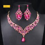 Crystal necklace set