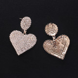 Water Diamond Love Earrings