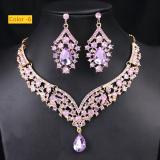 Crystal necklace set