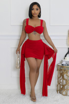 Strapless ribbon set