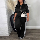 Long sleeved and long pants two-piece set