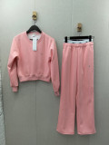 Casual wide-leg sweatpants