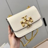 Single shoulder crossbody chain small square bag and coin purse