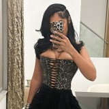Waist waist top and base shirt