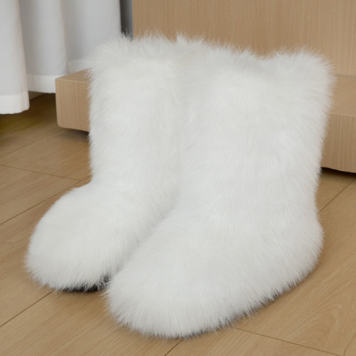 fur furry snow boots and shoesSC986230816981