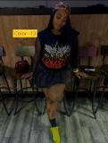 Loose and fun hot stamping loose sleeveless vest