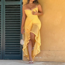Strap top sleeveless dress
