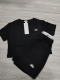 Pure Cotton T-Shirt and Skirt Set Two-Piece