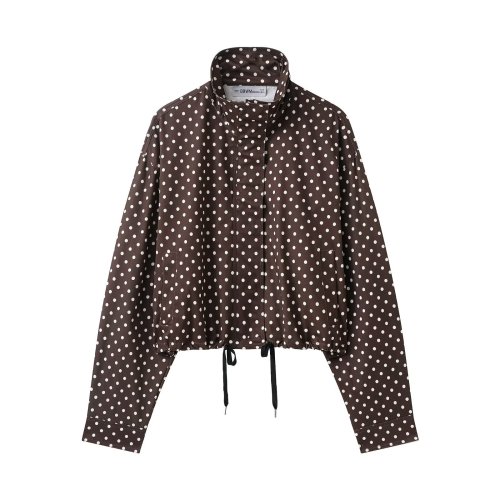 Polka dot jacket+polka dot shorts set S1000823079163