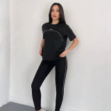Embroidery quick drying two-piece set
