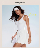 Fake two-piece one-piece short skirt pocket sports shorts