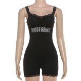 Sleeveless camisole leggings
