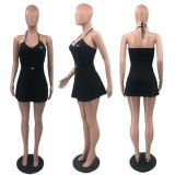 Sunscreen quick drying camisole vest dress two-piece set