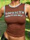 Letterless Sleeveless Short Vest YZ1184