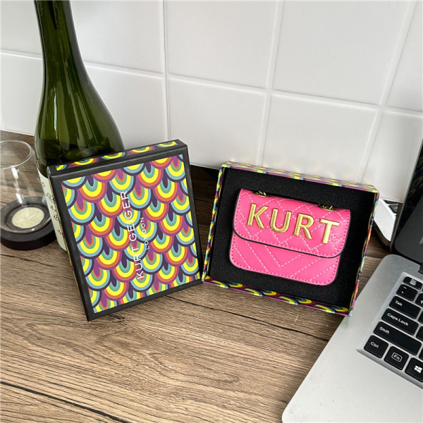 Letter shoulder small square bag mini crossbody chain mouth red envelope