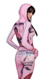 Printed Hooded Long Sleeved Two-piece Set HR25071-2