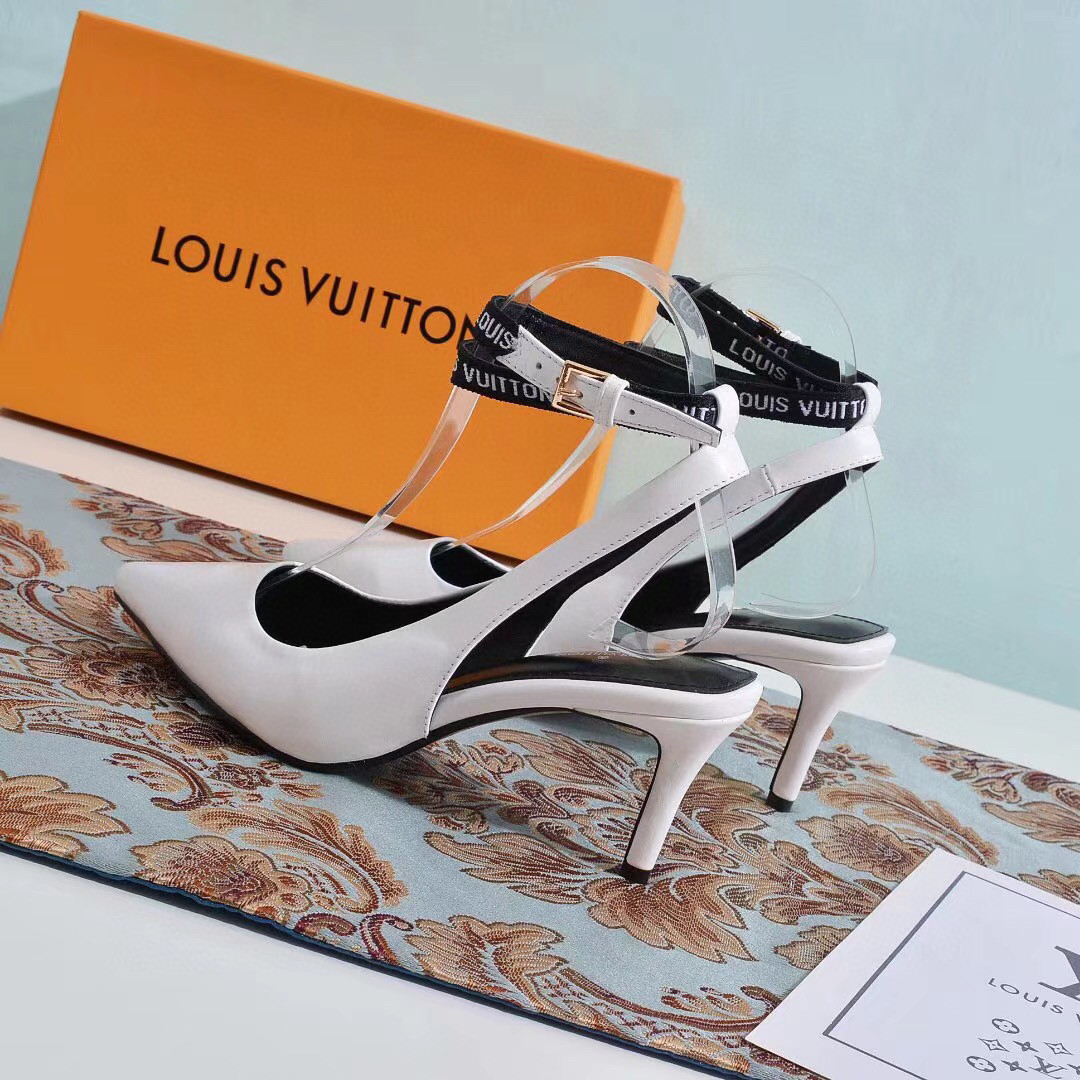 Louis Vuitton Cherie Slingback Pumps