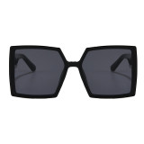Big Frame Oversized Square Black Shades Sunglasses