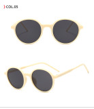 Retro Vintage Plastic Round Sunglasses