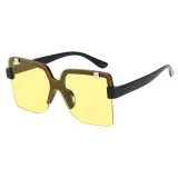 Fashion Half Frame Sunglasses