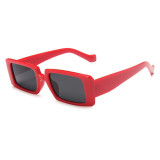 Retro Rectangle Sunglasses 47500C4