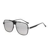 Men Women Square Metal Frame Outdoor Sunglasses