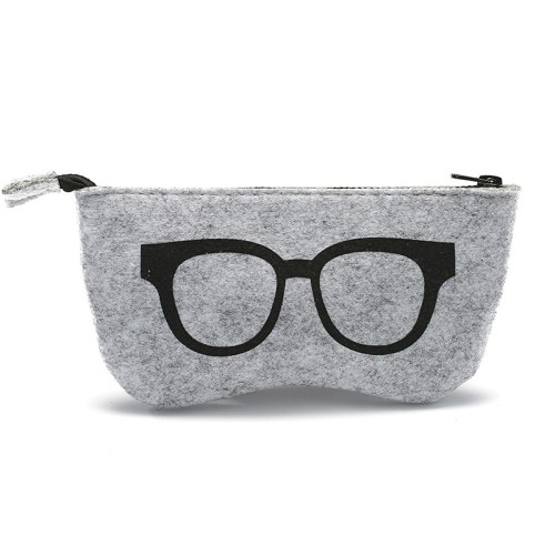 Non-Woven Fabric Zipper Glasses Pouches