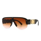 One Piece Lens Shades Sunglasses