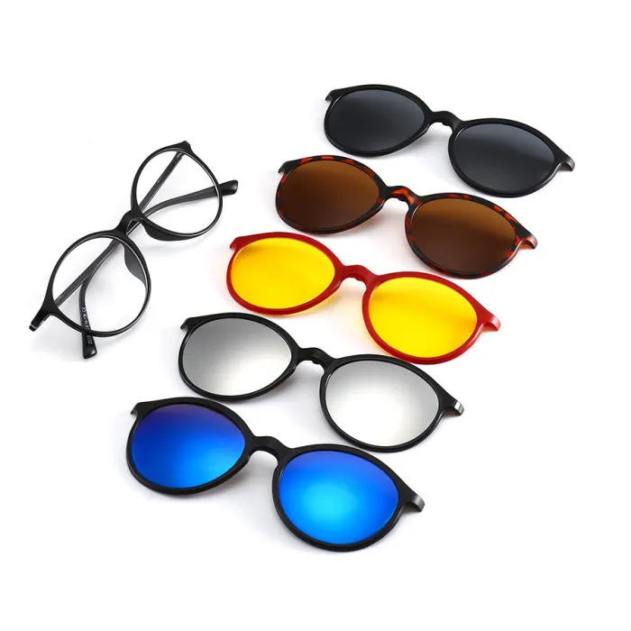 5 in 1 Magnetic Clip onSunglasses