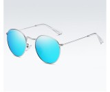 Polarized Round Metal Sunglasses